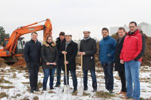 Ground-breaking ceremony – Start of the construction phase